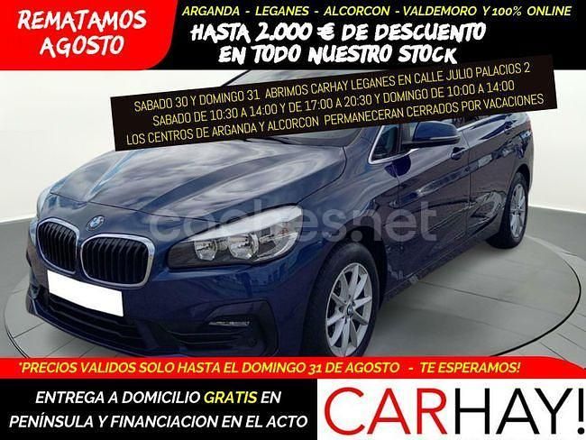 Azul Usado 2018 BMW 216 Familiar | 11.590 € (Precio justo) - Imagen 1/4