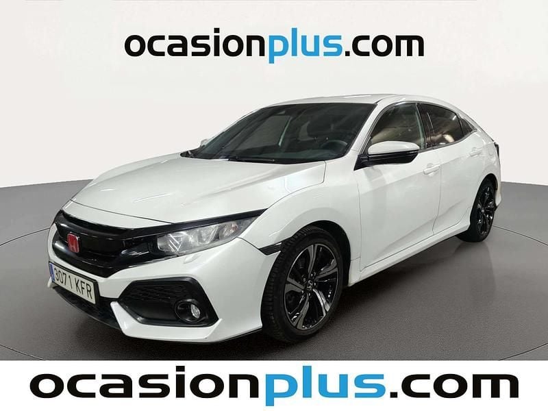 Usado Honda Civic Elegance 129 CV (94 kW) 2017 Blanco Berlina