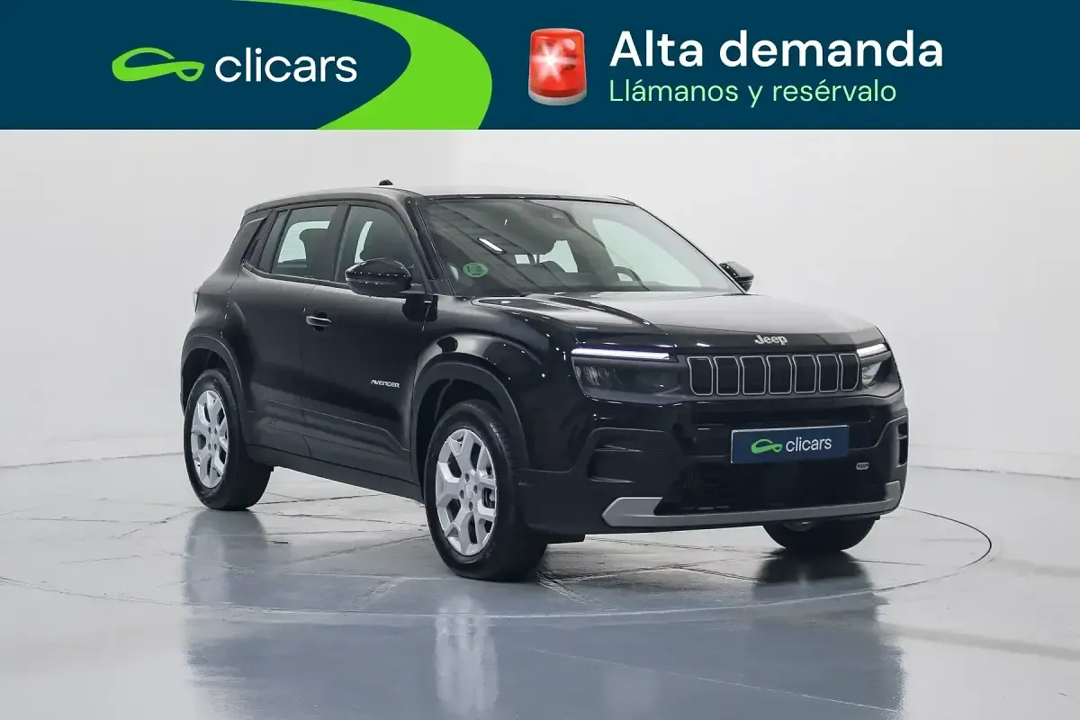 Usado Jeep Avenger Altitude 100 CV (73 kW) 2024 Negro SUV