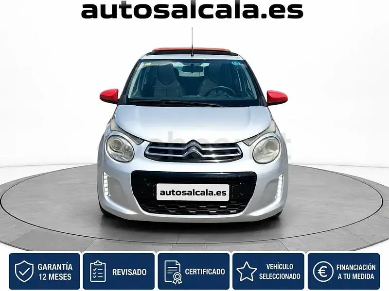 Usado Citroën C1 PureTech 82 CV (60 kW) 2014 Gris / plata Utilitario