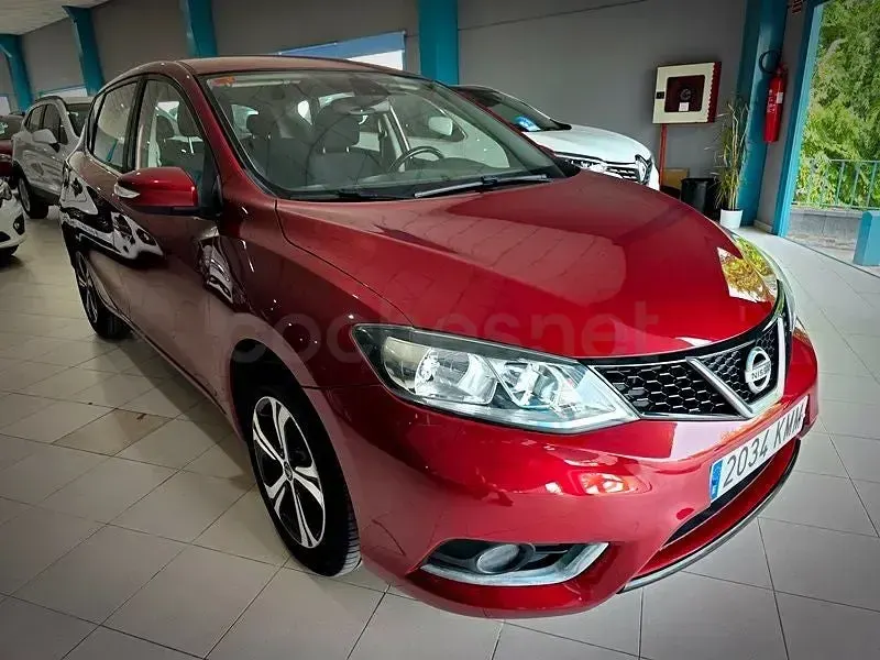 Brugt Nissan Pulsar Acenta 115 HK (84 kW) 2018 Rød Hatchback