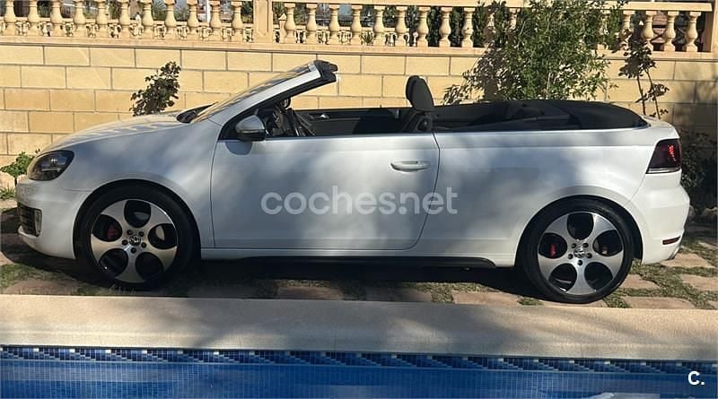 Usado VW Golf Cabriolet GTI 210 CV (154 kW) 2014 Blanco Descapotable