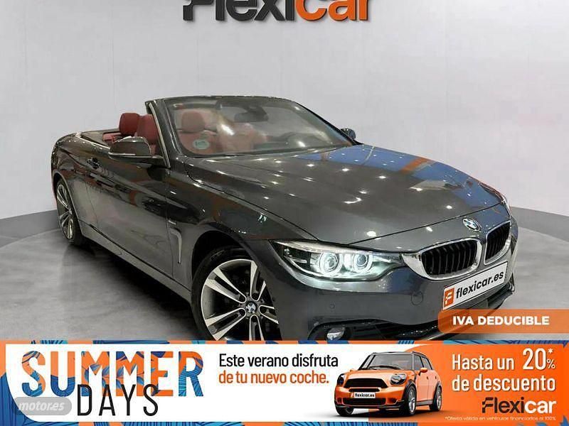 Gris Usado 2018 BMW 430 Cabriolet Descapotable | 34.990 € (Precio justo) - Imagen 1/4
