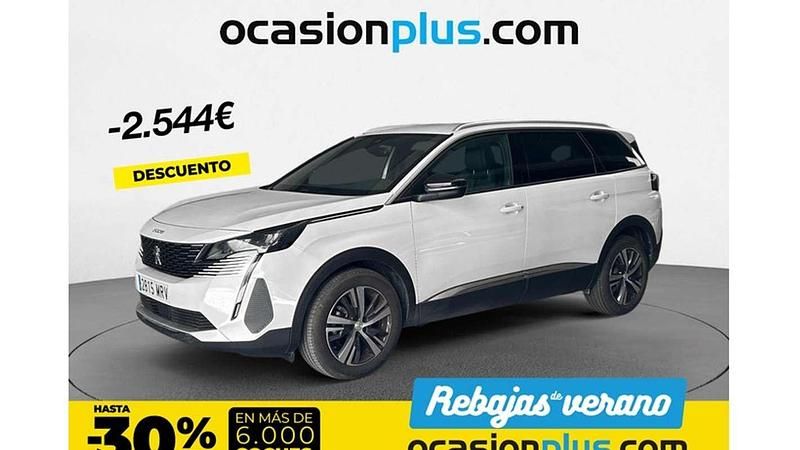 Blanco Usado 2024 Peugeot 5008 Allure Monovolumen | 25.446 € (Super precio) - Imagen 1/4