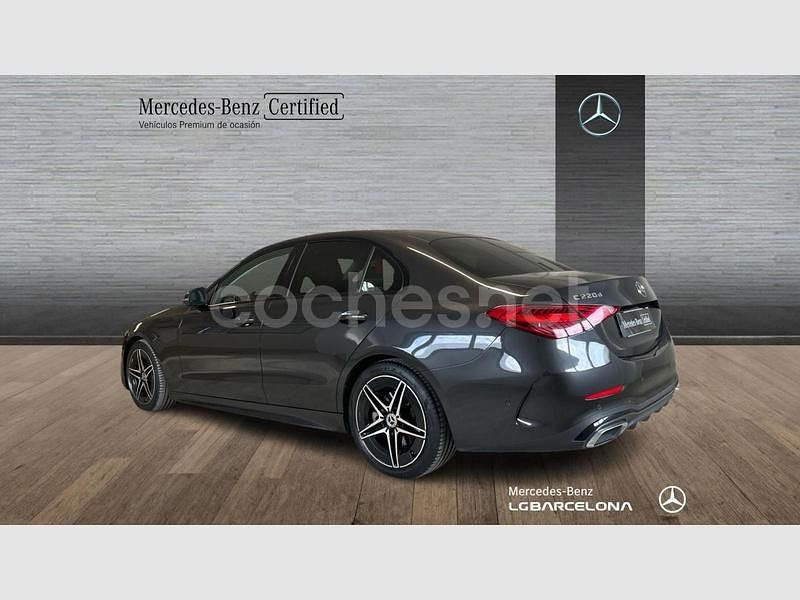 Usado Mercedes C200 163 CV (119 kW) 2021 Azul Familiar