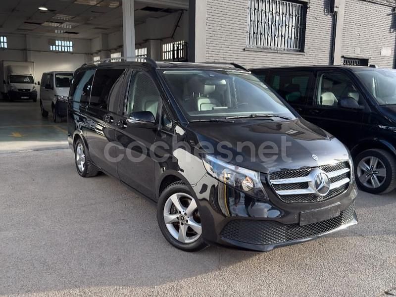 Usado Mercedes V220 Exclusive 163 CV (119 kW) 2020 Negro Monovolumen