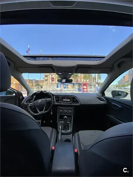 Usado Seat Leon FR 150 CV (110 kW) 2016 Gris / plata Berlina