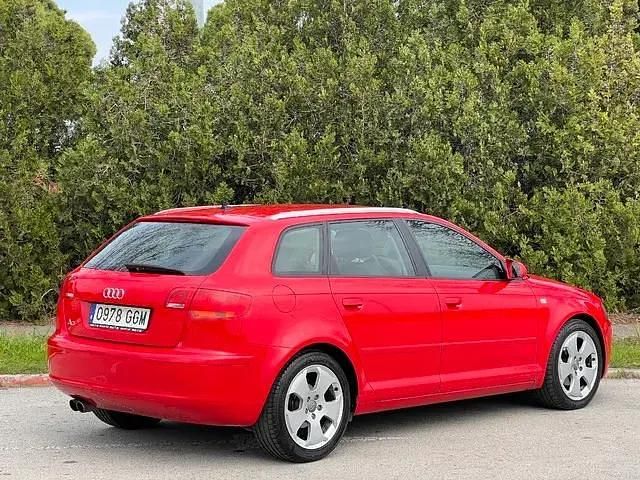 Brugt Audi A3 Attraction 160 HK (117 kW) 2008 Rød Hatchback
