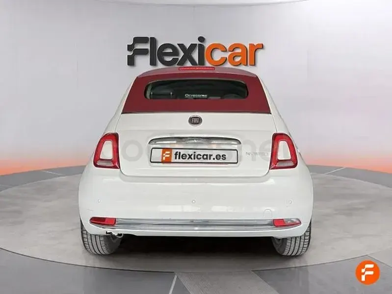 Usado Fiat 500C Connect 70 CV (51 kW) 2021 Blanco Descapotable