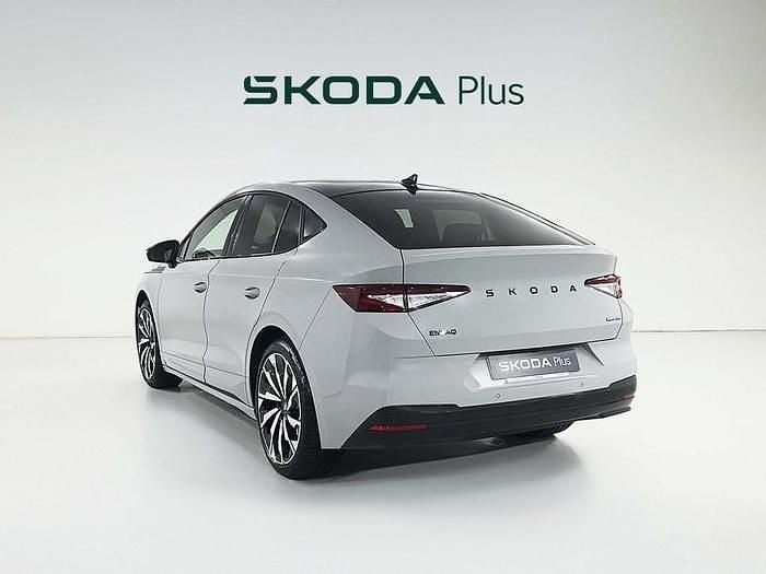 Gris Usado 2025 Skoda Enyaq iV SportLine SUV | 42.900 € (Precio justo) - Imagen 1/4