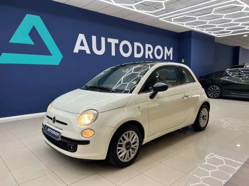 Blanco Usado 2015 Fiat 500 Lounge Utilitario | 9900 € (Caro) - Imagen 1/4