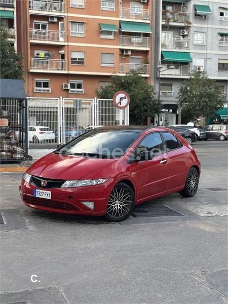 Rojo Usado 2007 Honda Civic Sport Berlina | 6950 € (Precio justo) - Imagen 1/4