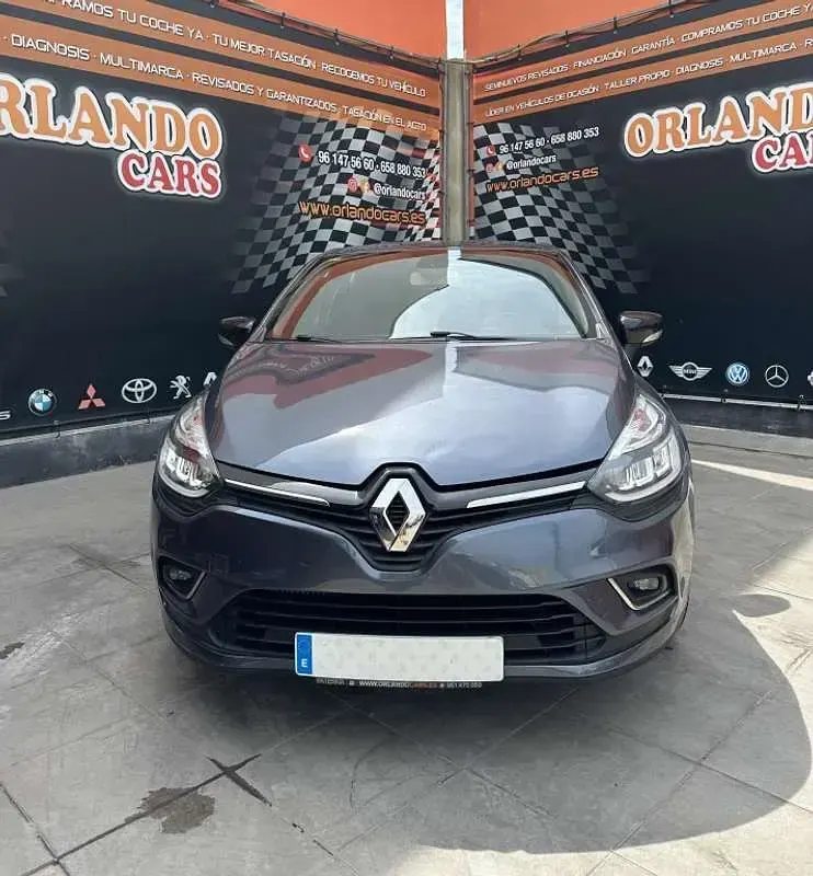 Usado Renault Clio LIMITED 75 CV (55 kW) 2017 Azul Utilitario