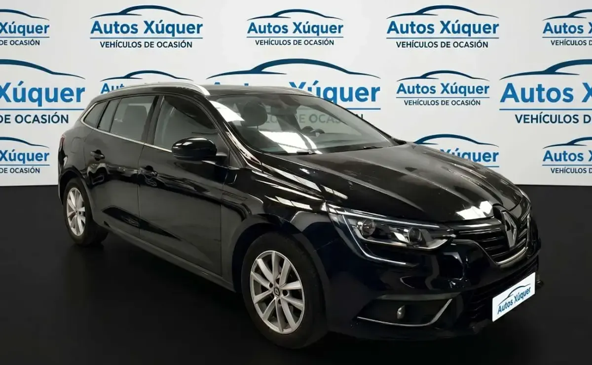 Usado Renault Mégane GrandTour Business 116 CV (85 kW) 2020 Negro Familiar