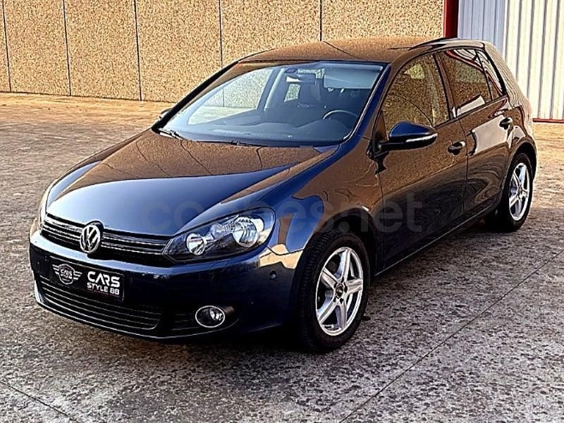 Usado VW Golf VI Advance 105 CV (77 kW) 2010 Azul Utilitario