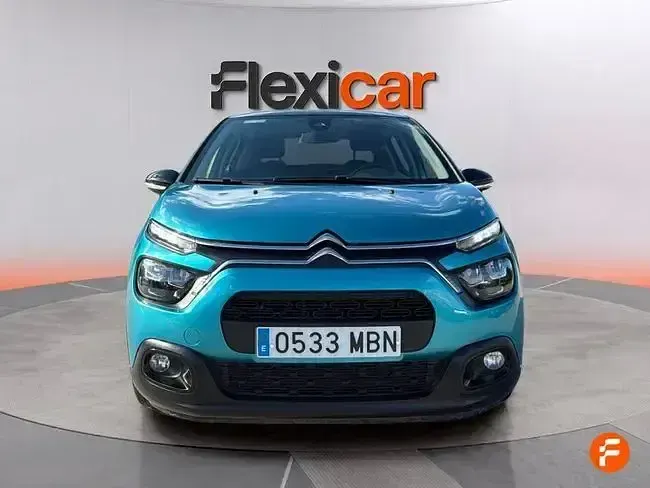 Usado Citroën C3 Feel 83 CV (61 kW) 2022 Azul Utilitario