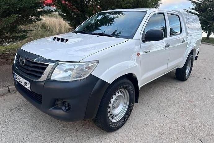 Usado Toyota HiLux 144 CV (105 kW) 2016 Blanco Recogida