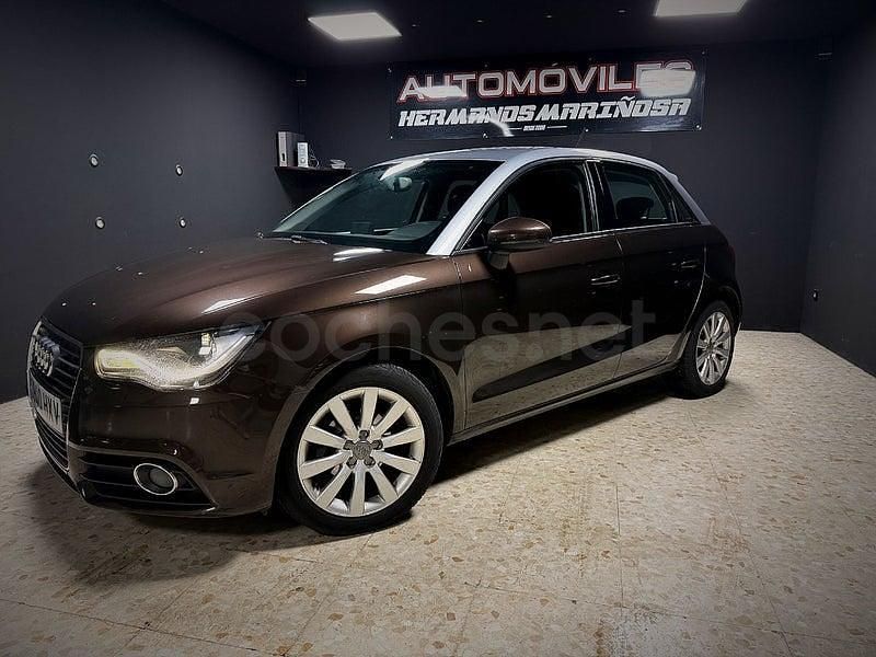 Usado Audi A1 Sportback 90 CV (66 kW) 2014 Marrón Utilitario
