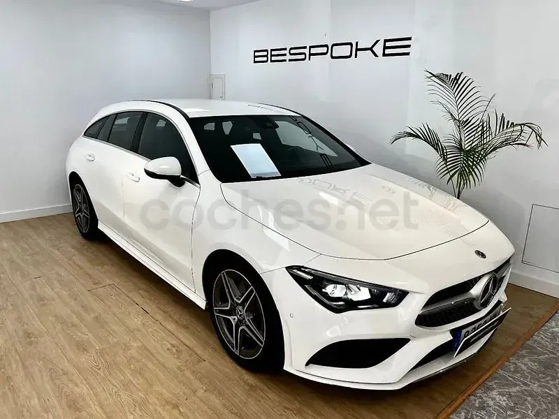 Usado Mercedes CLA200 150 CV (110 kW) 2024 Blanco Coupe