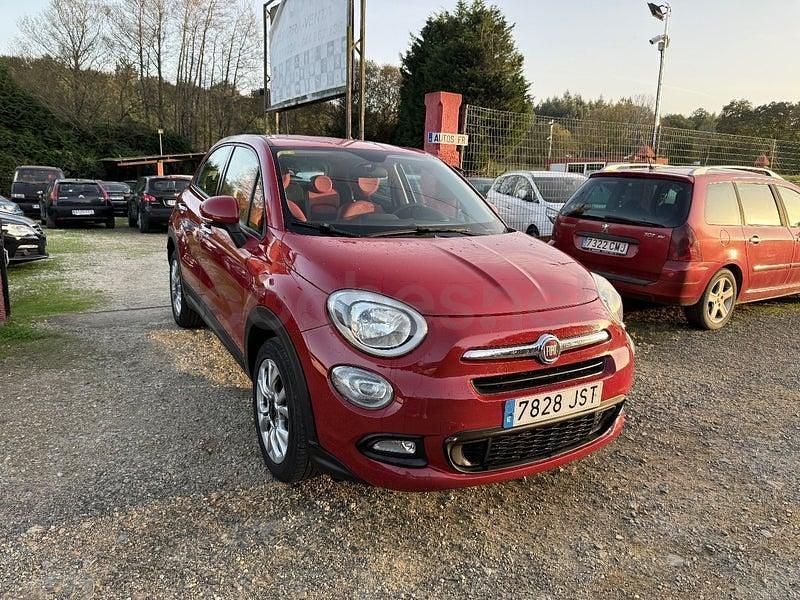 Usado Fiat 500X Lounge 120 CV (88 kW) 2016 Rojo SUV