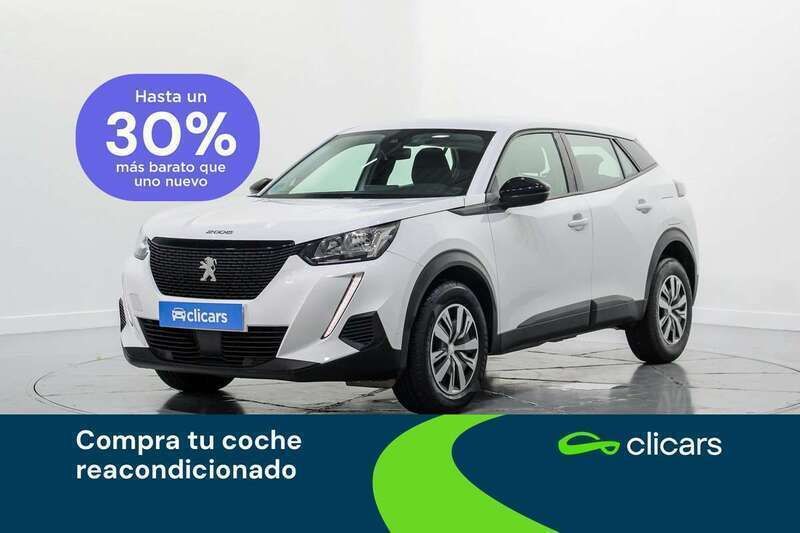 Blanco Usado 2022 Peugeot 2008 Active SUV | 14.690 € (Super precio) - Imagen 1/4
