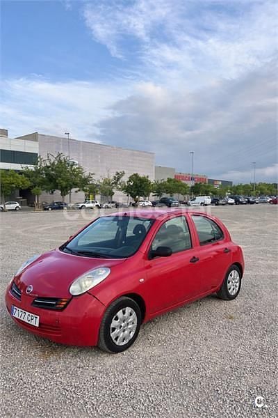 Rojo Usado 2003 Nissan Micra Visia+ Berlina | 2400 € (Precio justo) - Imagen 1/1