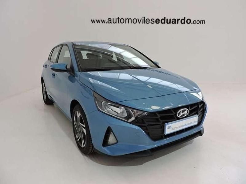 Usado Hyundai i20 84 CV (61 kW) 2022 Azul Utilitario