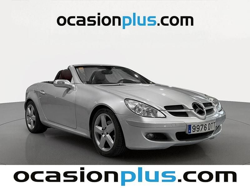 Usado Mercedes SLK200 163 CV (119 kW) 2005 Gris Descapotable