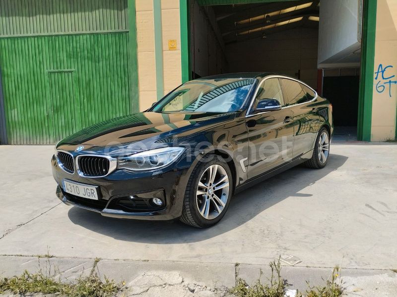 Negro Usado 2015 BMW 318 Gran Turismo Berlina | 10.990 € (Super precio) - Imagen 1/4