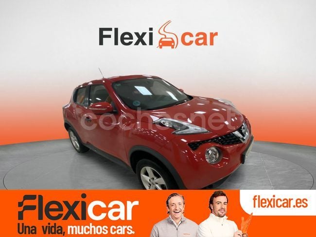 Rojo Usado 2017 Nissan Juke Visia SUV | 9690 € (Precio justo) - Imagen 1/4