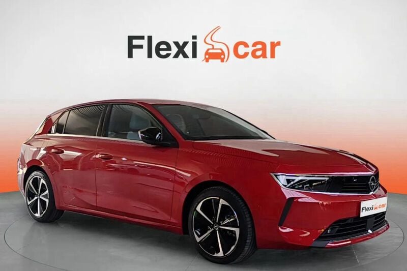 Rojo Usado 2023 Opel Astra Elegance Berlina | 16.350 € (Super precio) - Imagen 1/4