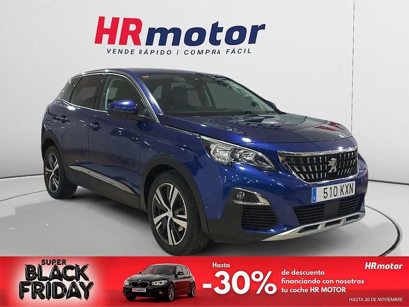Azul Usado 2019 Peugeot 3008 Allure SUV | 15.480 € (Precio justo) - Imagen 1/4
