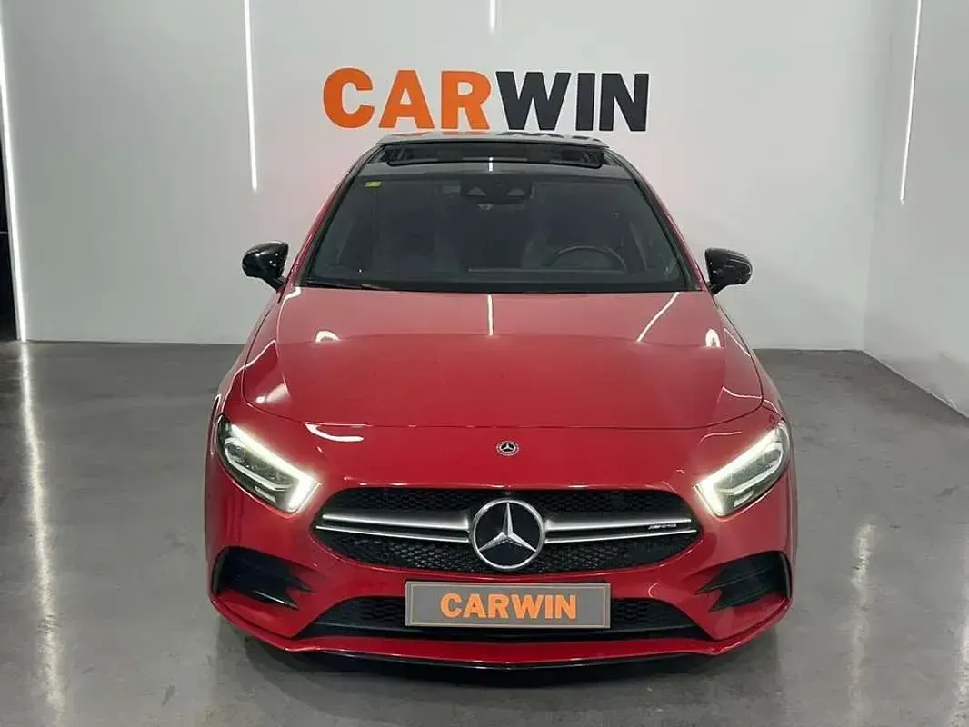 Usado Mercedes A35 AMG AMG 306 CV (225 kW) 2020 Rojo Berlina