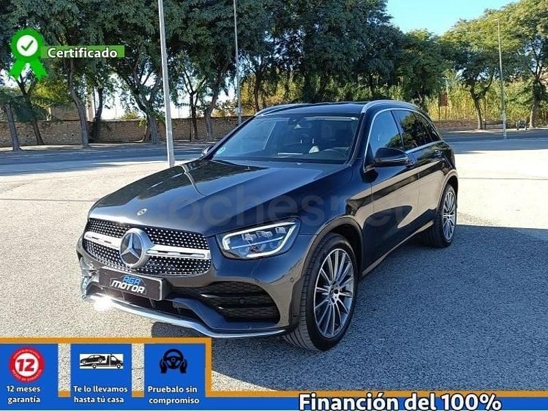 Usado Mercedes GLC200 163 CV (119 kW) 2021 Gris / plata SUV