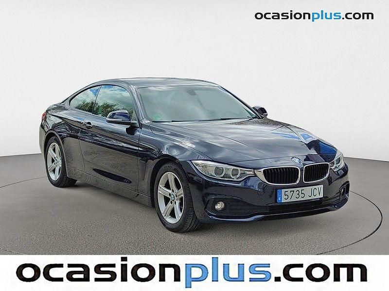 Usado BMW 420 184 CV (135 kW) 2015 Azul Coupe