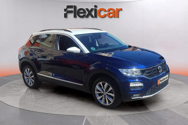 Azul Usado 2018 VW T-Roc Advance SUV | 17.590 € (Precio justo) - Imagen 1/4