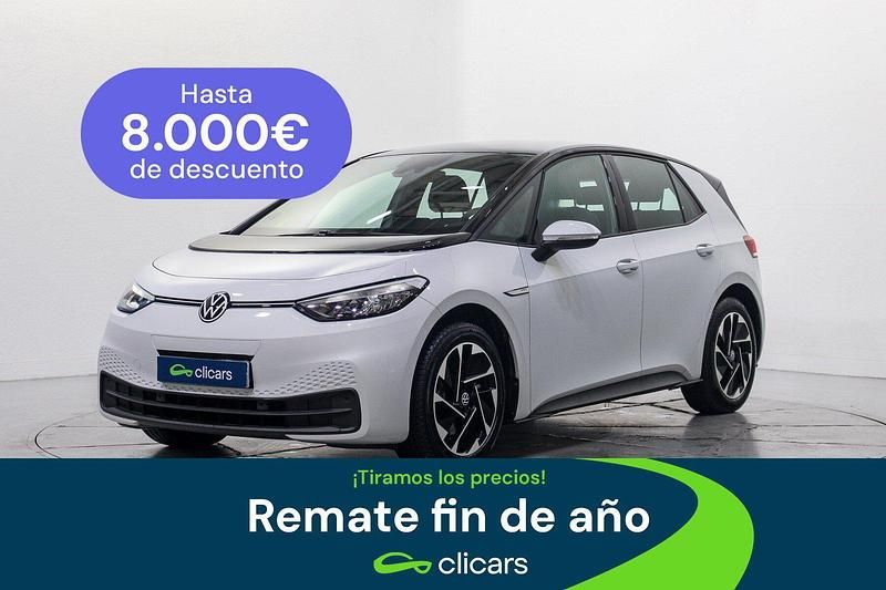 Blanco Usado 2021 VW ID.3 Pro Performance Utilitario | 21.990 € (Precio justo) - Imagen 1/4