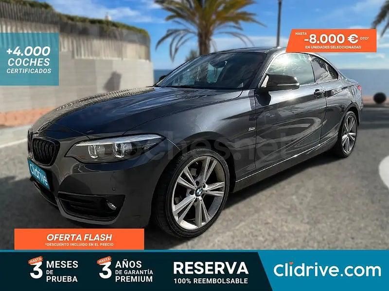 Usado BMW 218 136 CV (100 kW) 2017 Gris / plata Coupe
