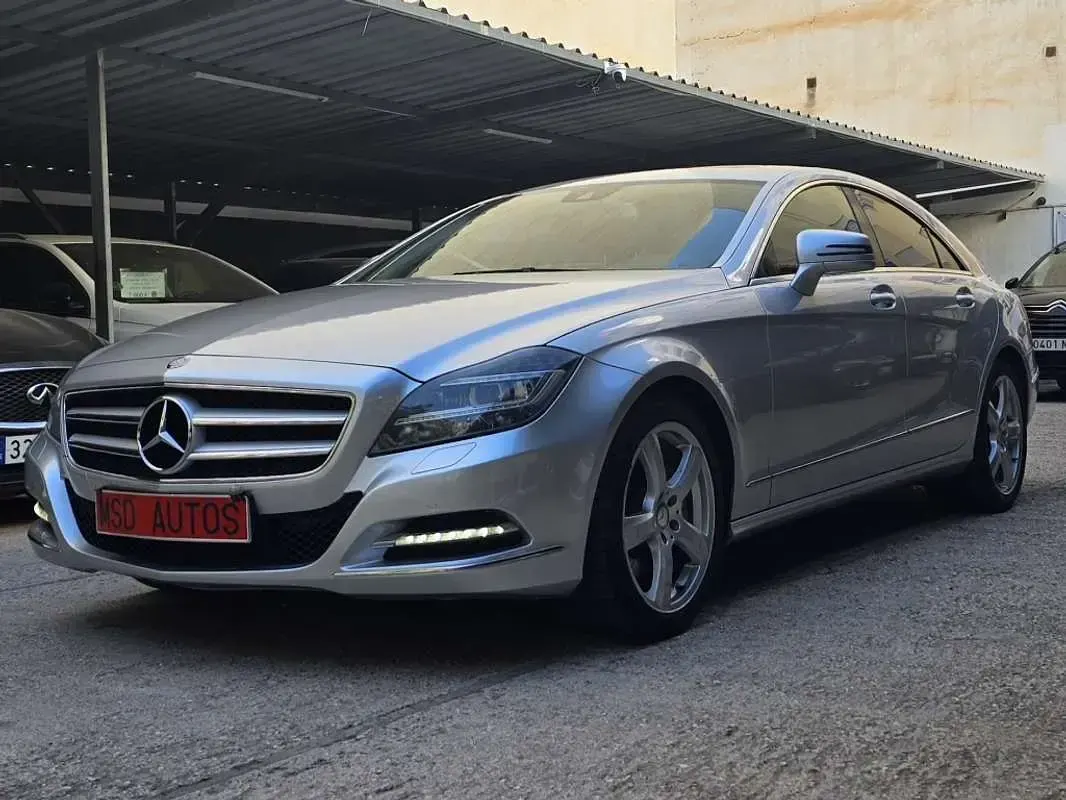 Usado Mercedes CLS350 265 CV (194 kW) 2014 Plateado Coupe
