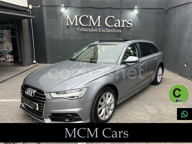 Gris Usado 2018 Audi A6 Familiar | 26.999 € (Precio justo) - Imagen 1/4
