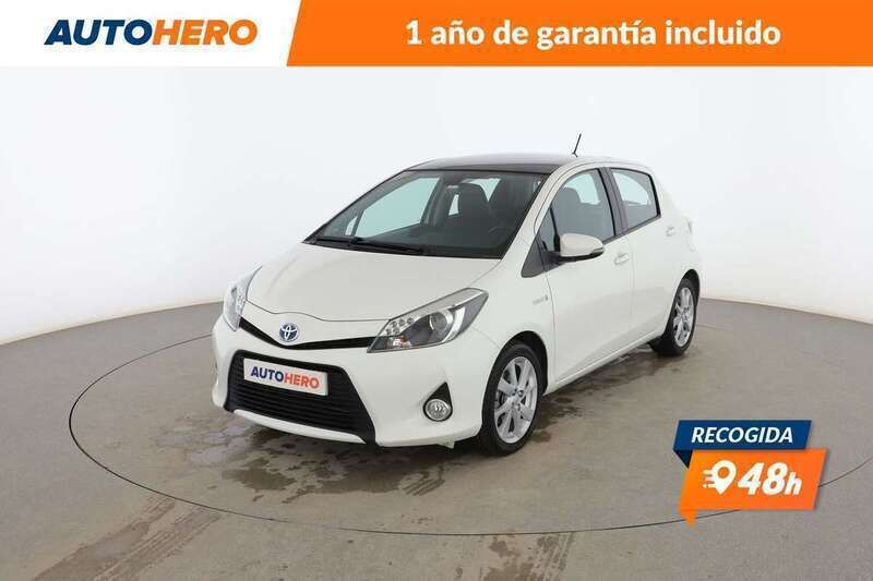 Blanco Usado 2013 Toyota Yaris Hybrid Advance Berlina | 11.199 € (Buen precio) - Imagen 1/3