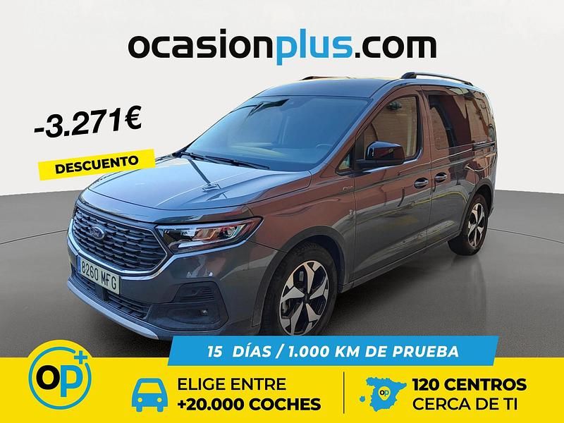 Gris Usado 2023 Ford Tourneo Connect Active Monovolumen | 24.990 € (Un poco caro) - Imagen 1/4