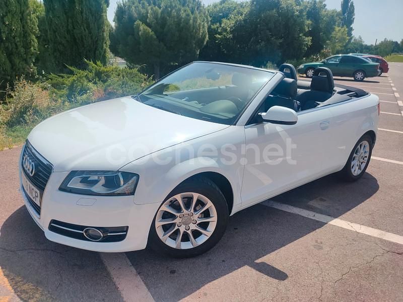 Blanco Usado 2011 Audi A3 Cabriolet Ambition Descapotable | 10.900 € (Precio justo) - Imagen 1/4