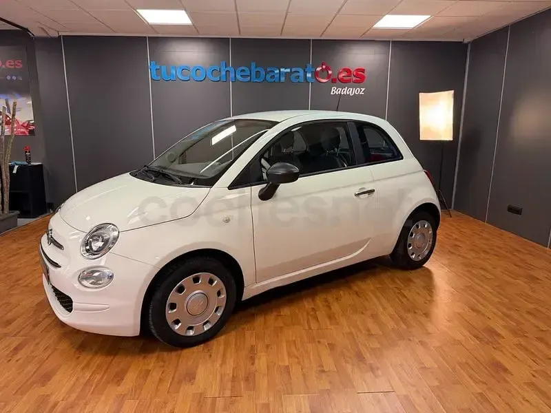 Usado Fiat 500 Pop 69 CV (50 kW) 2016 Blanco Berlina