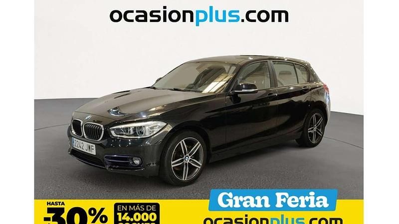 Negro Usado 2017 BMW 120 Utilitario | 19.450 € (Buen precio) - Imagen 1/4