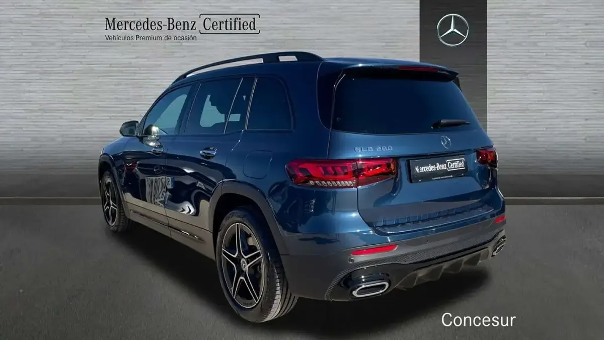 Usado Mercedes GLB200 163 CV (119 kW) 2022 Azul SUV