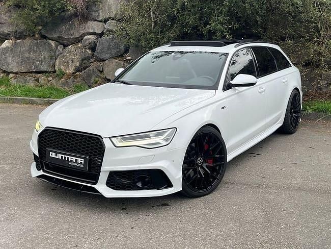 Usado Audi A6 Black Edition 326 CV (239 kW) 2016 Blanco Familiar