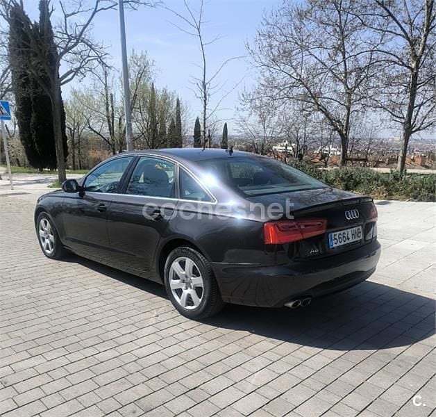 Usado Audi A6 Advanced 177 CV (130 kW) 2012 Negro Berlina