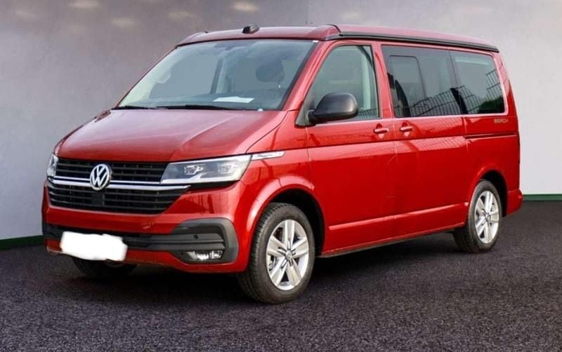 Rojo Usado 2022 VW California Beach Van | 45.000 € (Super precio) - Imagen 1/4