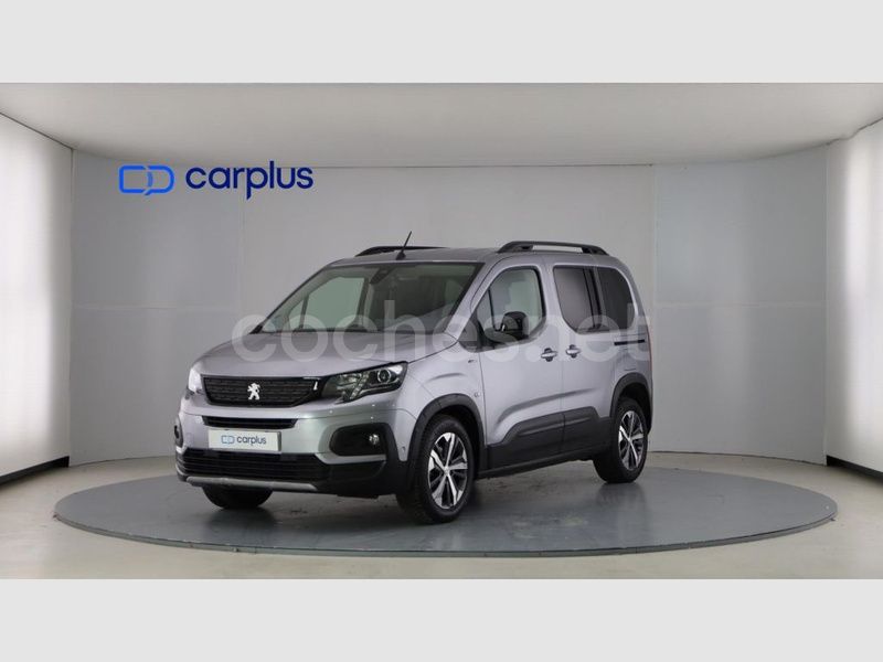 Gris artense (metalizado) Usado 2019 Peugeot Rifter GT-line Monovolumen | 20.490 € (Precio justo) - Imagen 1/4